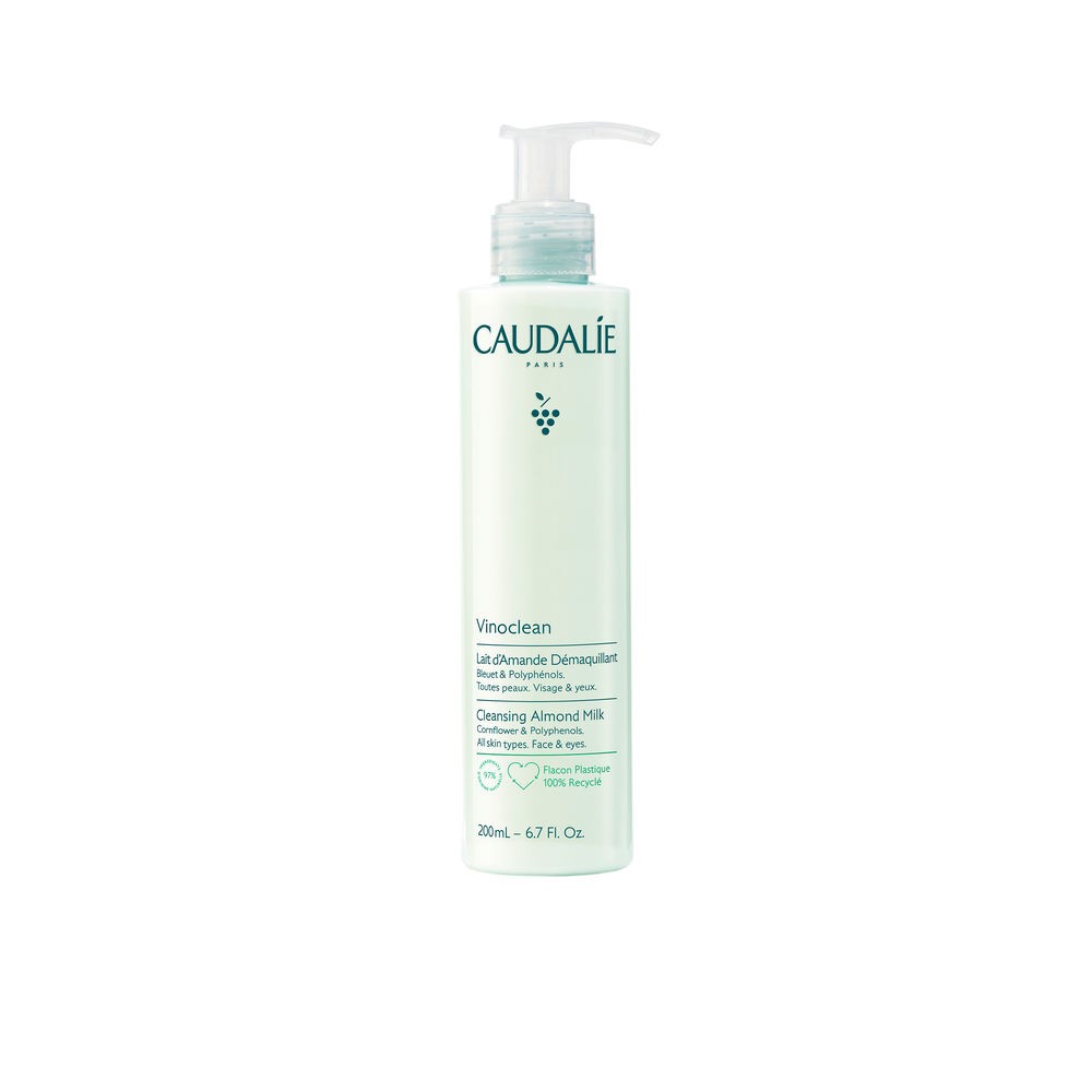 Caudalie Vinoclean Latte di Mandorla Detergente Latte di mandorla detergente per viso e occhi 200ml Donna