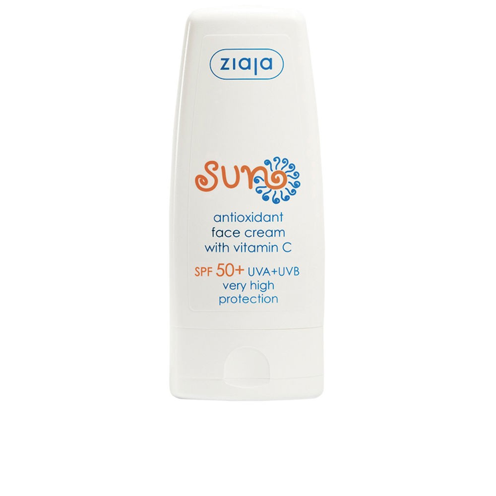 Ziaja Crema viso SPF 50 Crema solare per la pelle antiossidante con vitamina C 50ml Donna