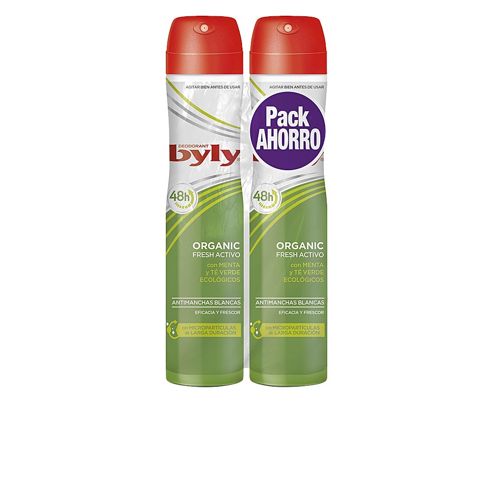 Byly ORGANIC EXTRA FRESH DEO VAPO LOTE 2 pz Unisex