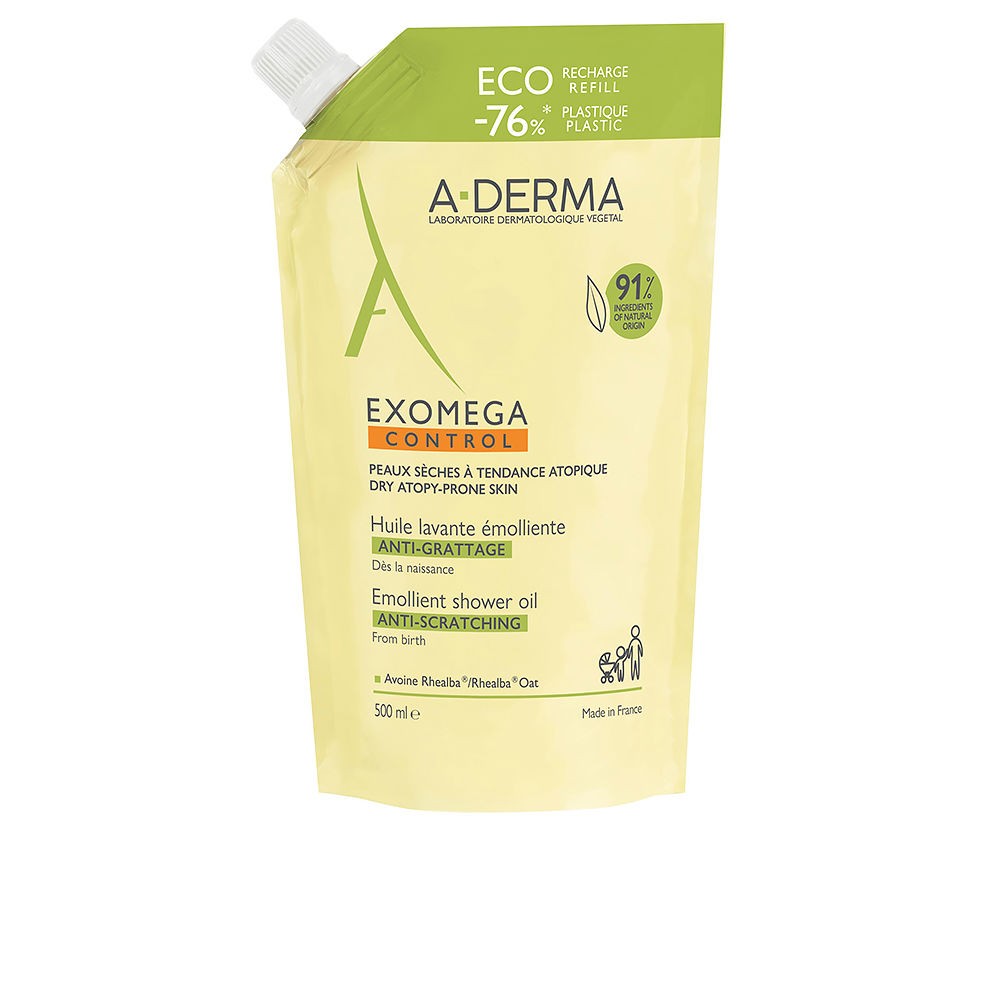 Aderma EXOMEGA CONTROL aceite ecorecambio 500 ml Unisex