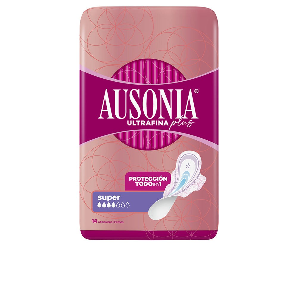 Ausonia AUSONIA ULTRAFINA PLUS compresas super alas 14 u Unisex
