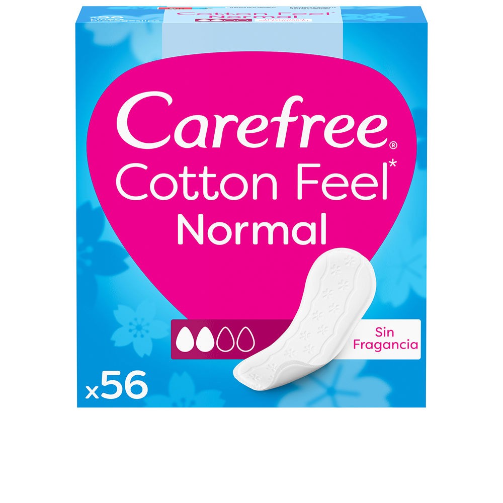 Carefree CAREFREE COTTON protector sin fragancia 56 u Donna