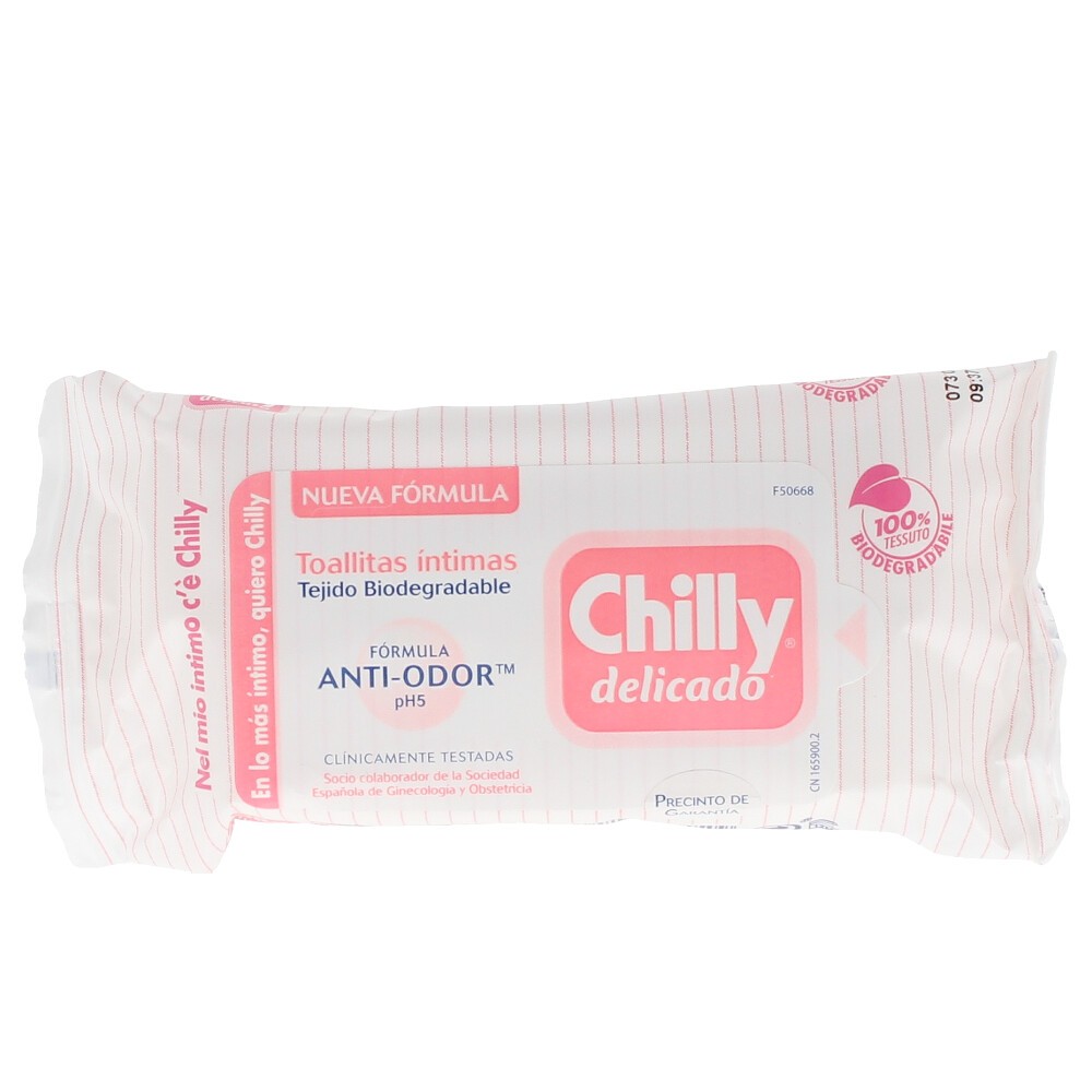 Chilly DELICADO toallitas ntimas 12 u Donna