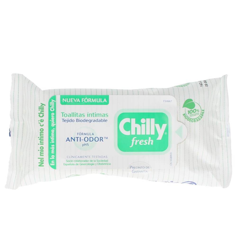 Chilly FRESH toallitas ntimas 12 u Donna