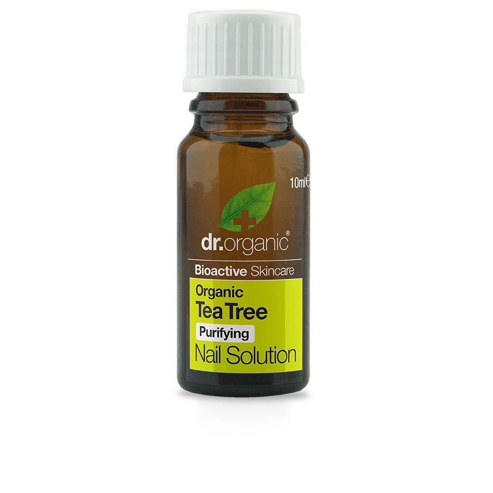 Dr Organic BIOACTIVE ORGANIC tea tree soluzione per UNGHIE 10ml unisex