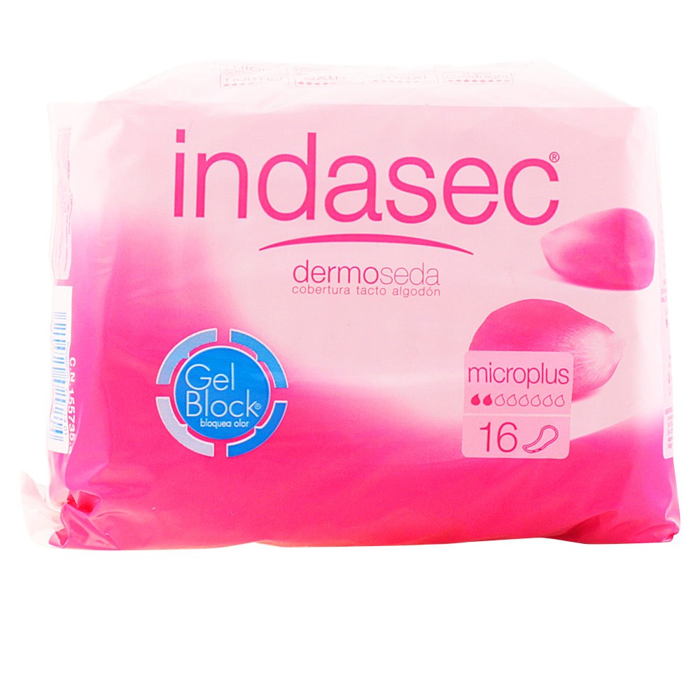 Indasec DERMOSEDA compresa incontinencia micro plus 16 u Donna