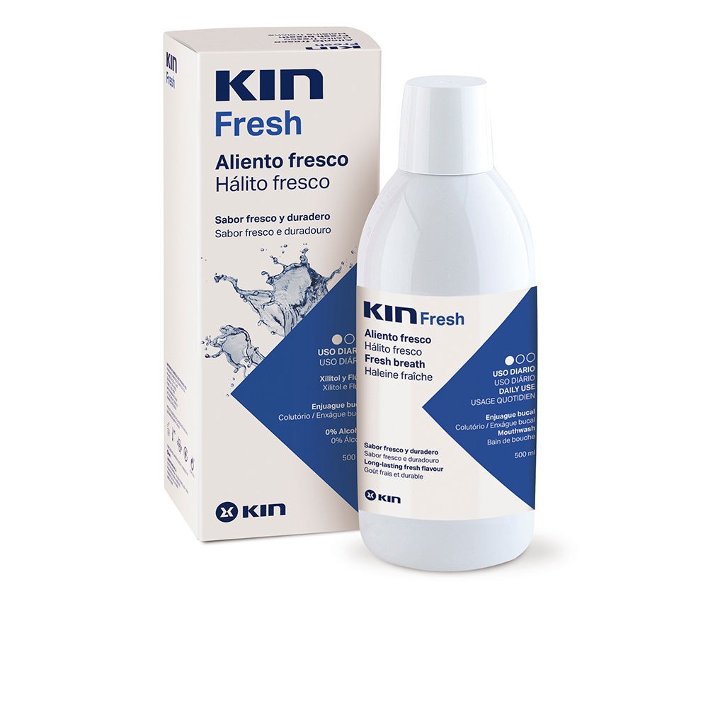Kin KIN FRESH aliento fresco enjuague bucal 500 ml Unisex
