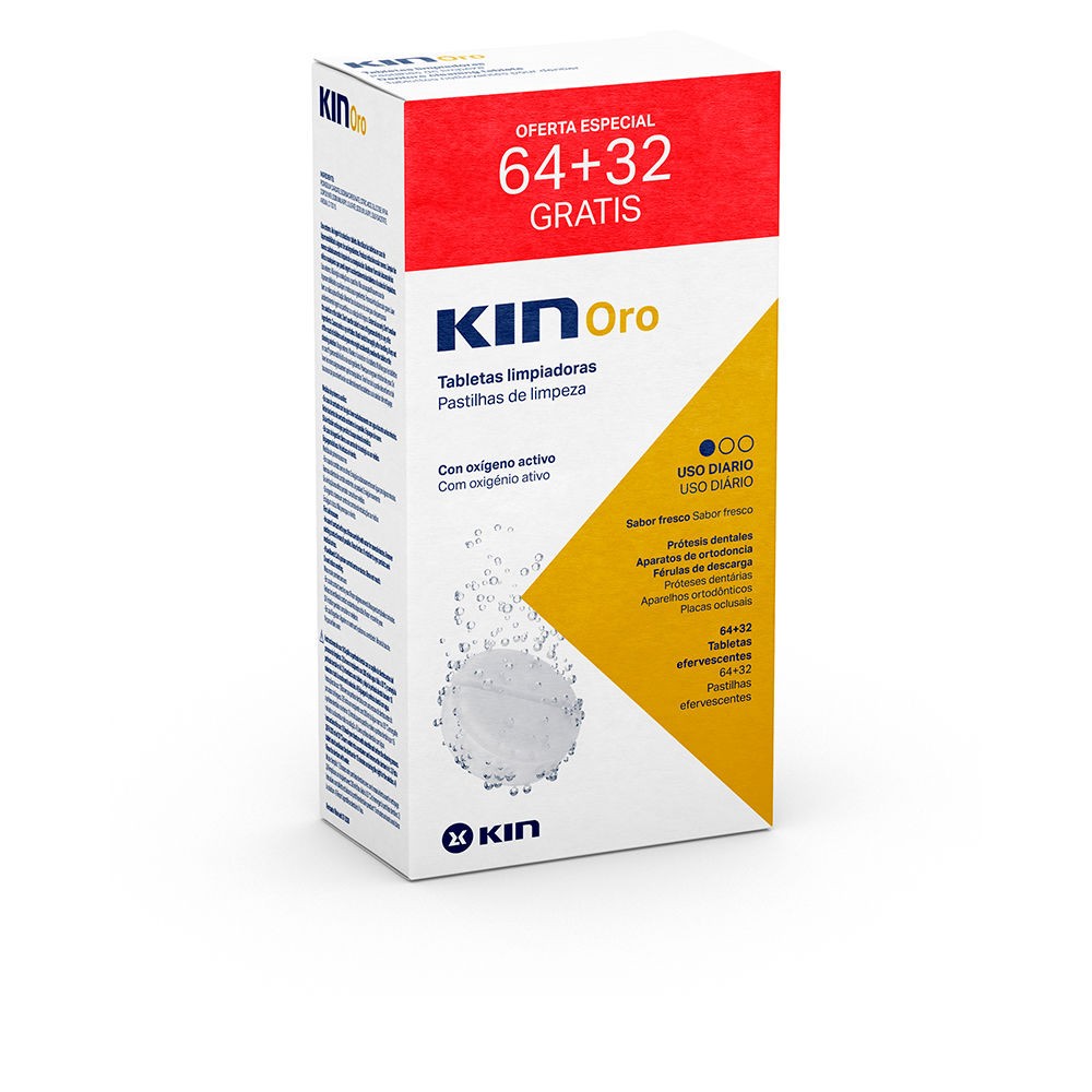 Kin KIN ORO tabletas limpiadoras 64 32 u Unisex