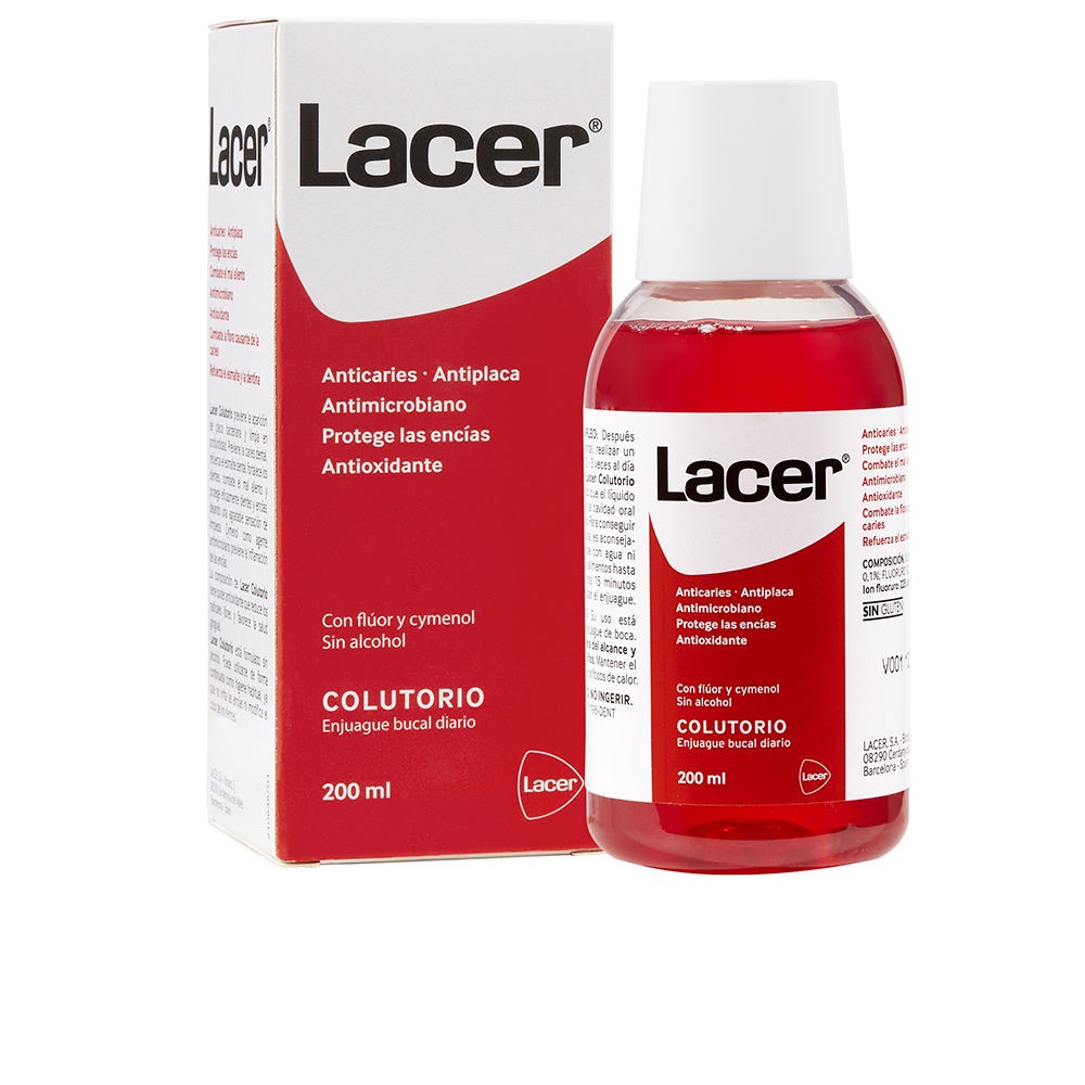 Lacer COLUTORIO enjuage bucal diario 200 ml Unisex