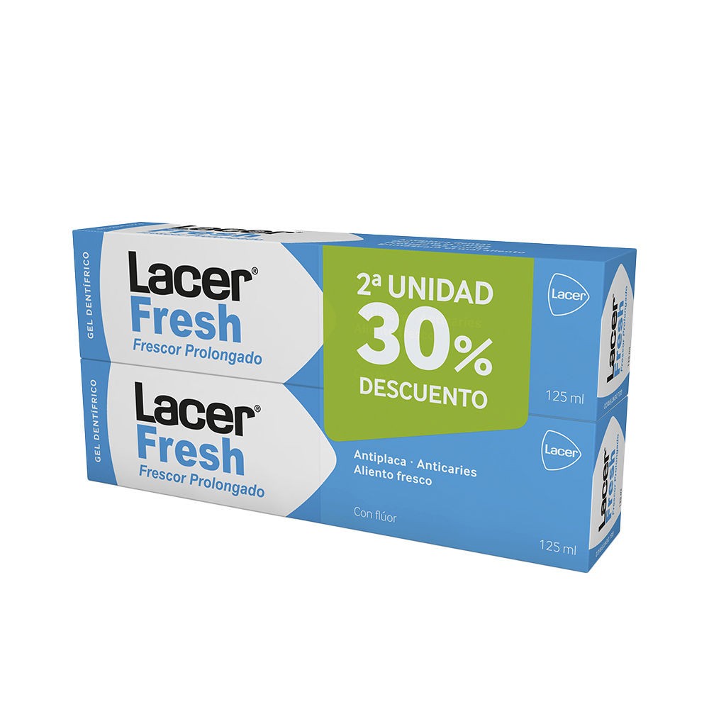 Lacer LACERFRESH GEL DENTFRICO LOTE 2 pz Unisex
