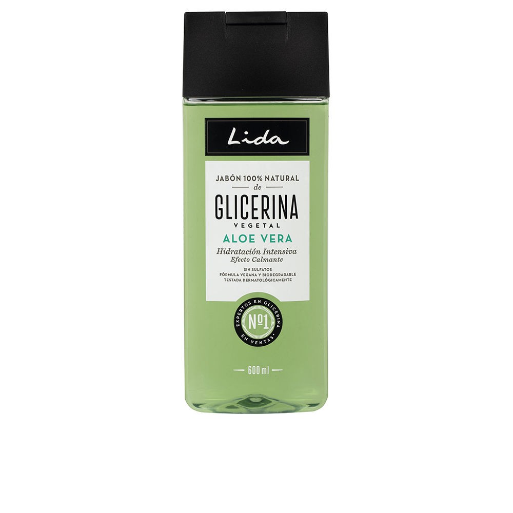 Lida JABN 100 NATURAL glicerina y aloe vera 600 ml Unisex