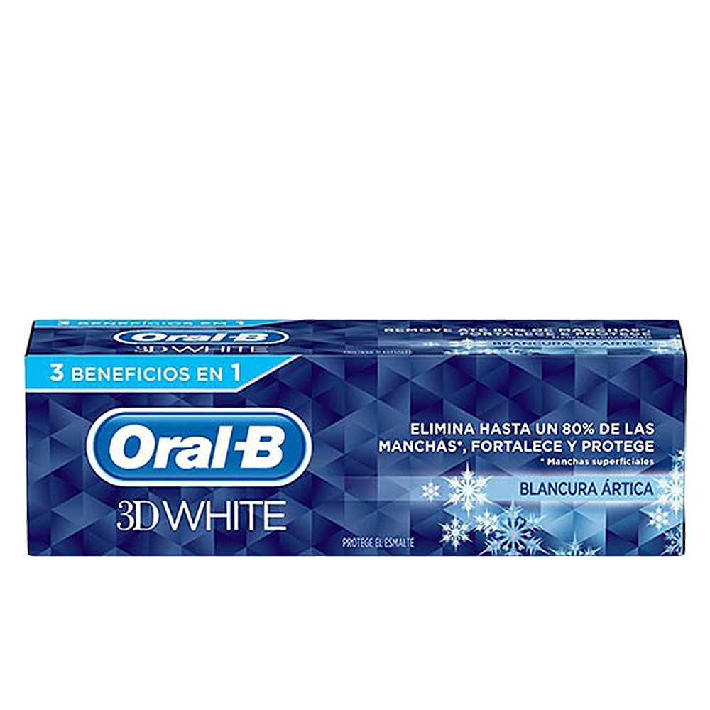 Oralb 3D WHITE BLANCURA ARTICA pasta dentfrica 75 ml Unisex