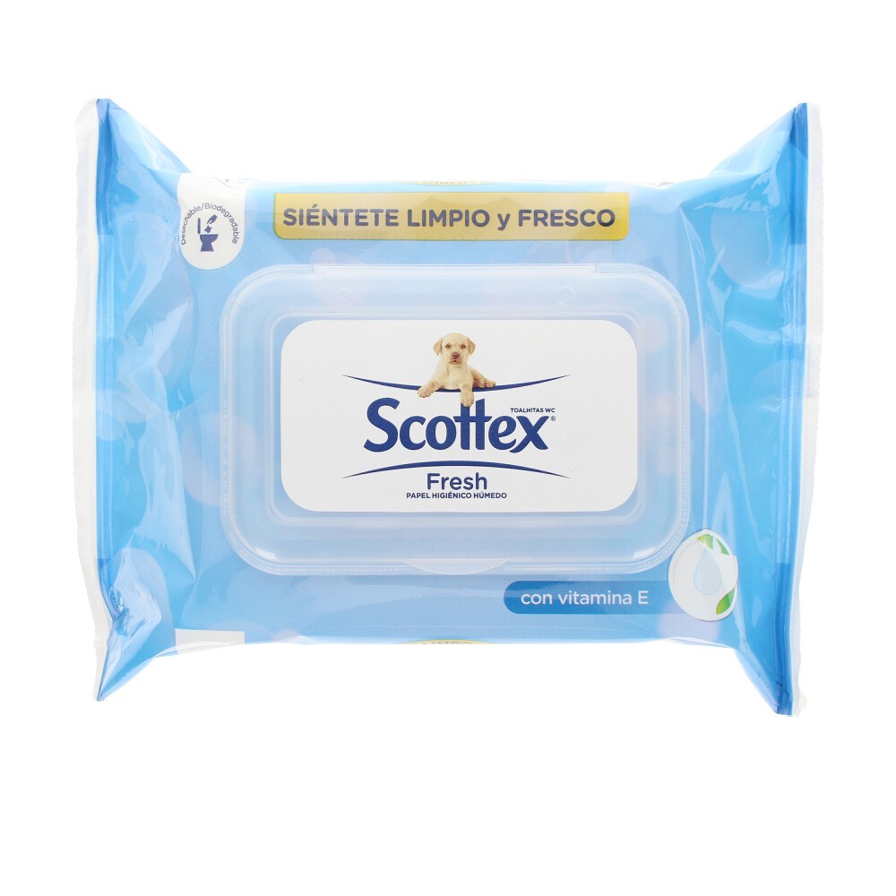Scottex SCOTTEX papel higinico hmedo original 74 u Unisex
