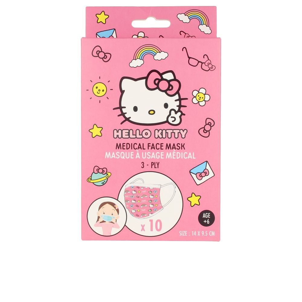 Take Care HELLO KITTY mascarilla quirrgica infantil 10 pz Unisex