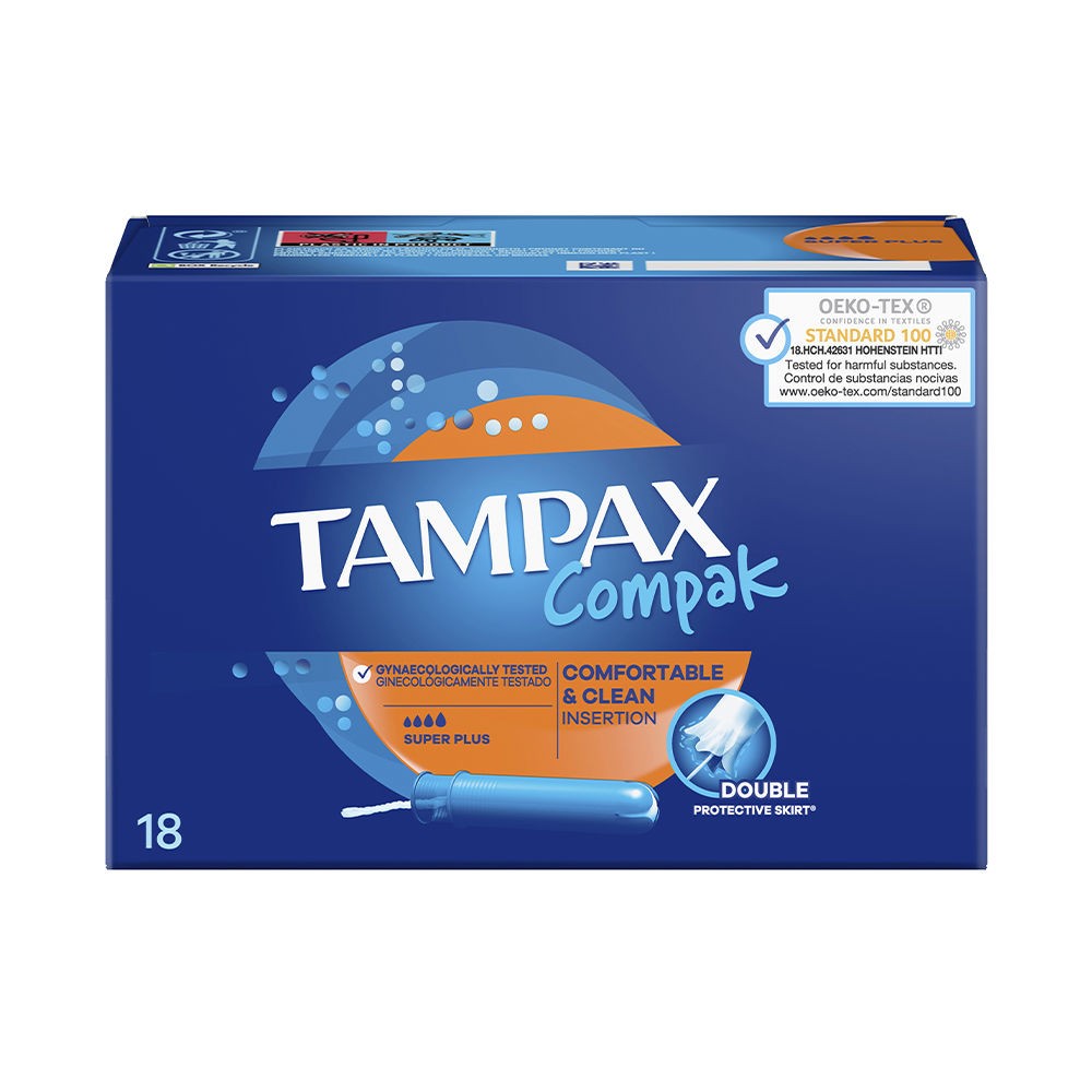 Tampax TAMPAX COMPAK tampn super plus 18 u Unisex