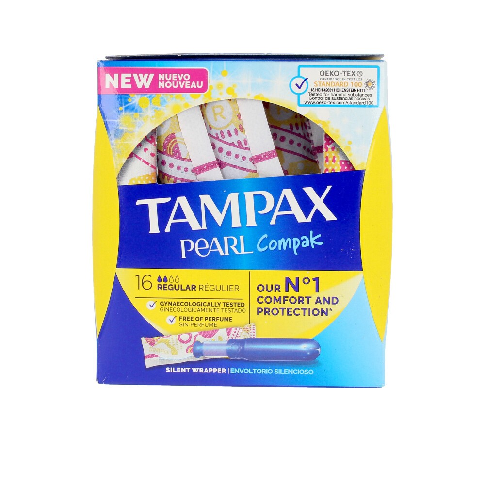 Tampax TAMPAX PEARL COMPAK tampn regular 16 u Donna