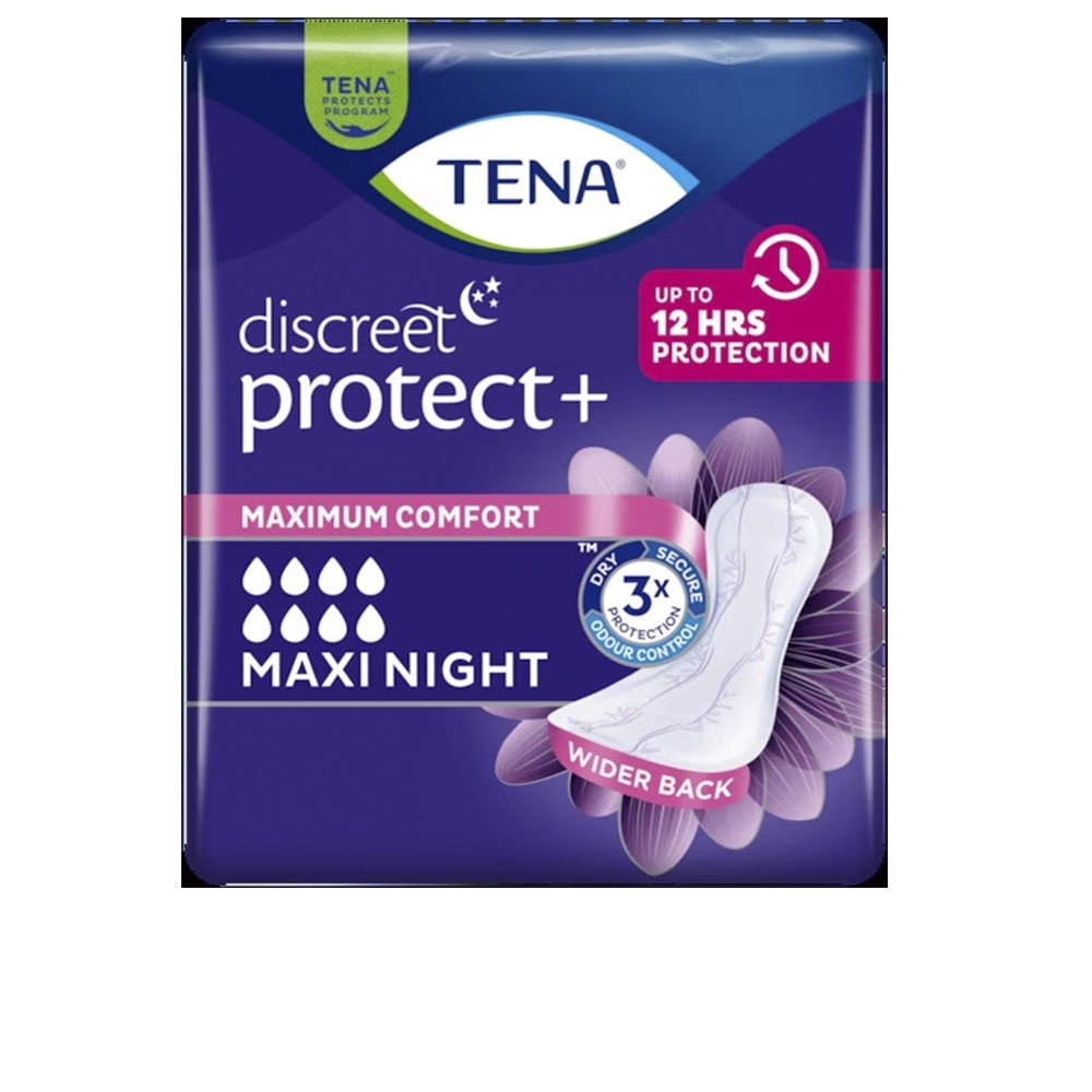Tena Lady DISCREET compresa incontinencia maxi noche 12 u Donna