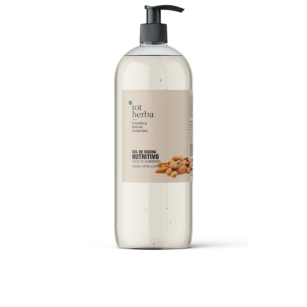Tot Herba GEL DE DUCHA NUTRITIVO leche de almendras 1000 ml Donna