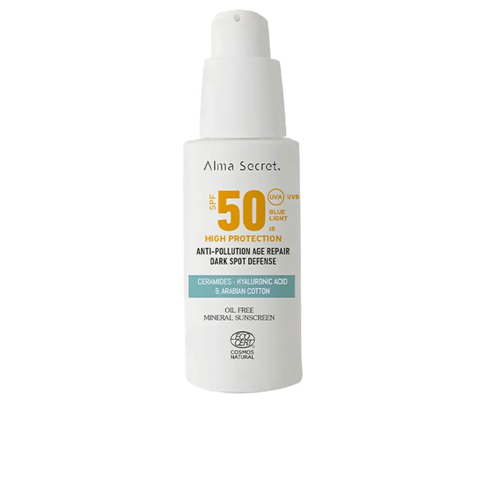 Alma Secret HIGH PROTECTION crema facial SPF50 50 ml Unisex