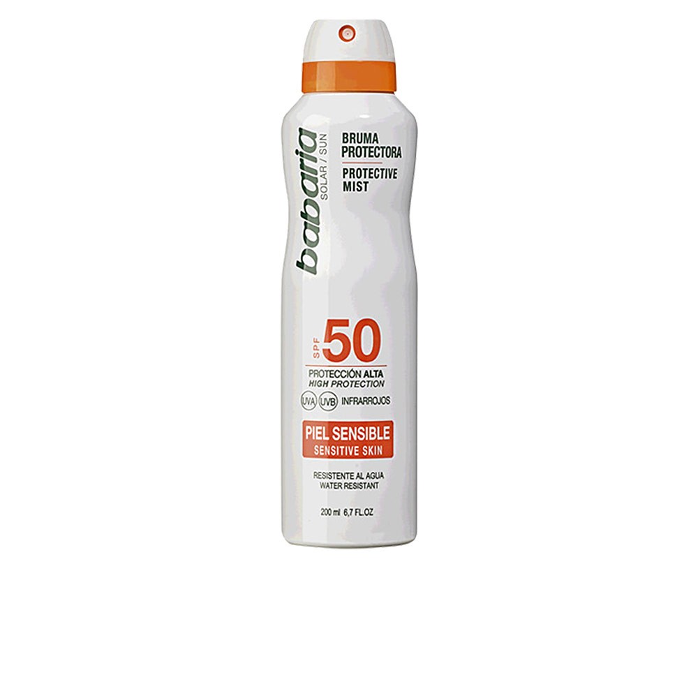Babaria SOLAR PIEL SENSIBLE bruma protectora SPF50 200 ml Unisex