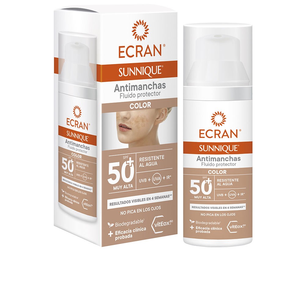 Ecran ECRAN SUNNIQUE antimanchas color SPF50 50 ml Unisex