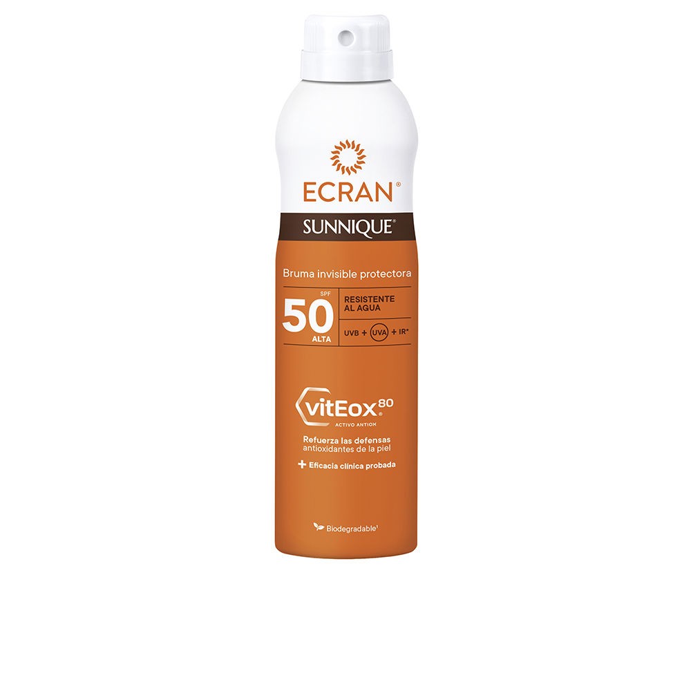Ecran ECRAN SUNNIQUE bruma protectora invisible SPF50 250 ml Unisex