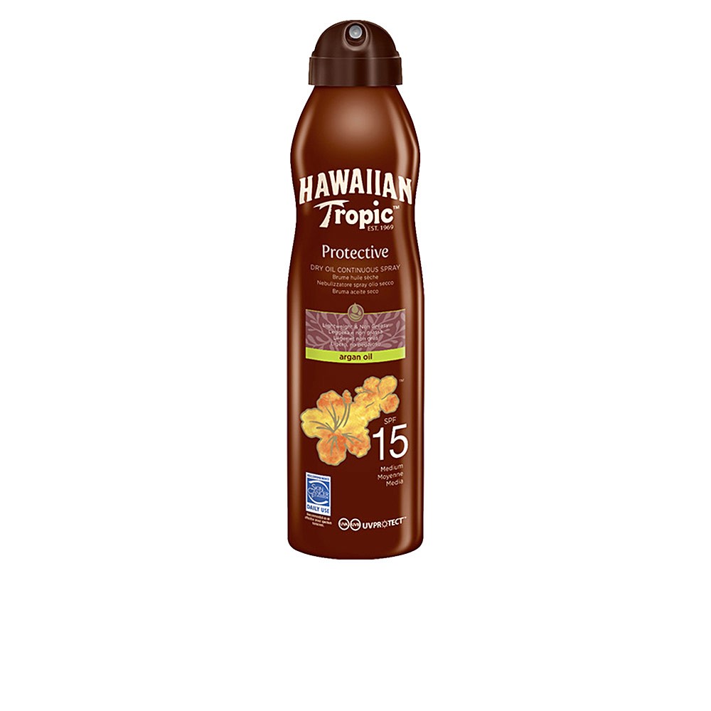 Hawaiian Tropic ARGAN OIL bruma SPF15 spray 177 ml Unisex