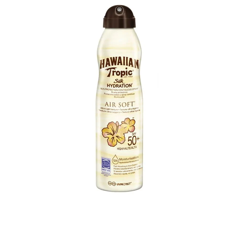 Hawaiian Tropic SILK AIR SOFT SILK bruma SPF50 spray 220 ml Unisex