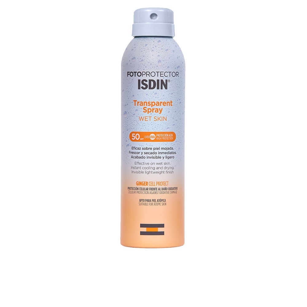 Isdin FOTOPROTECTOR wet skin transparent spray 50 250 ml Unisex