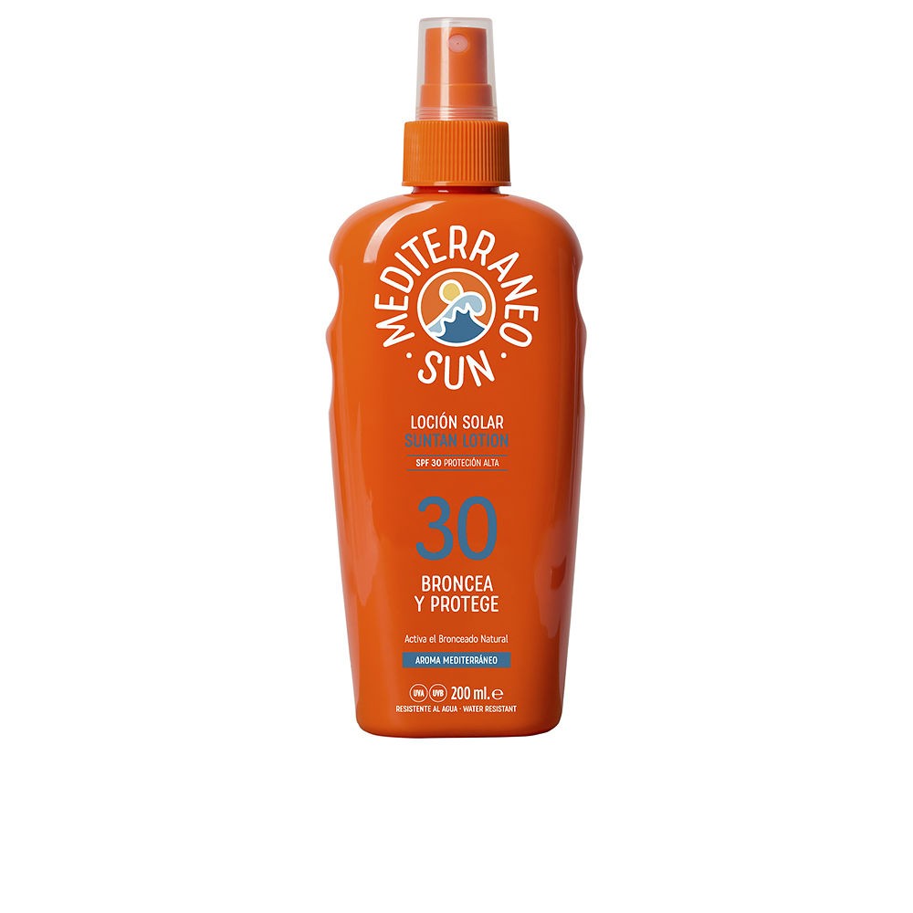 Mediterraneo Sun COCONUT sunscreen dark tanning SPF30 200 ml Unisex