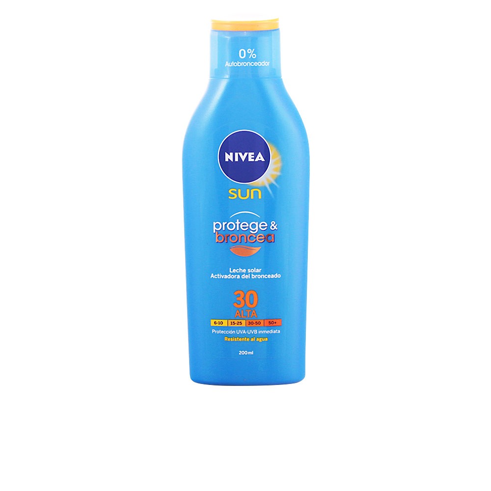 Nivea SUN PROTEGEBRONCEA leche SPF30 200 ml Unisex
