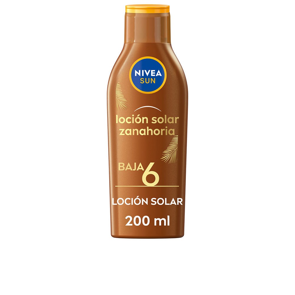 Nivea SUN ZANAHORIA leche SPF6 200 ml Donna