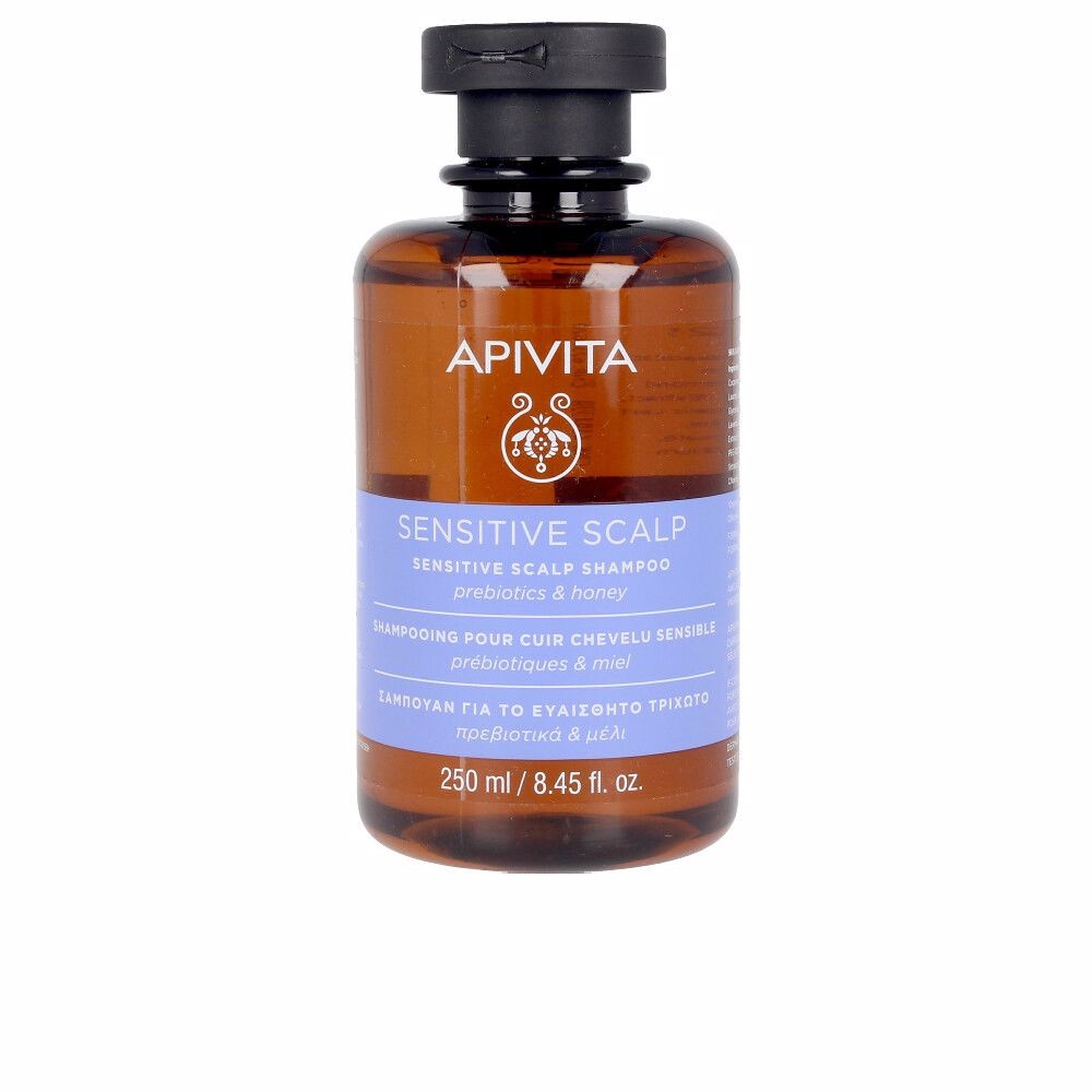 Apivita CHAMP para cuero cabelludo sensible con prebiticos y miel 250 ml Unisex