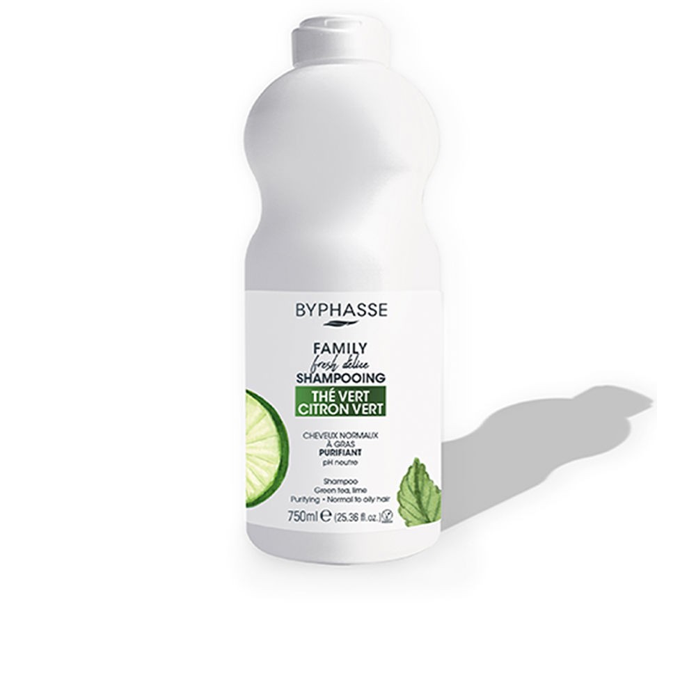 Byphasse FAMILY FRESH DELICE champ cabello normal a grasa 750 ml Unisex