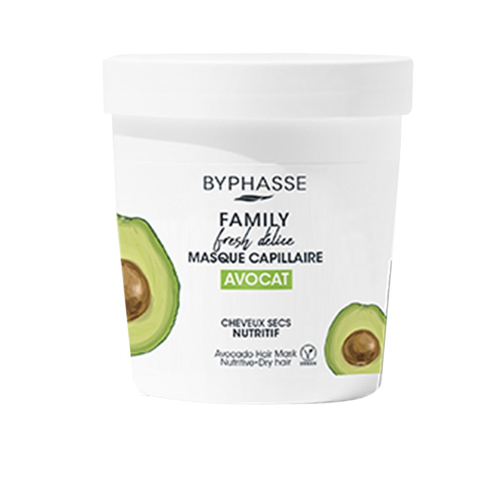 Byphasse FAMILY FRESH DELICE mascarilla cabello seco 250 ml Unisex