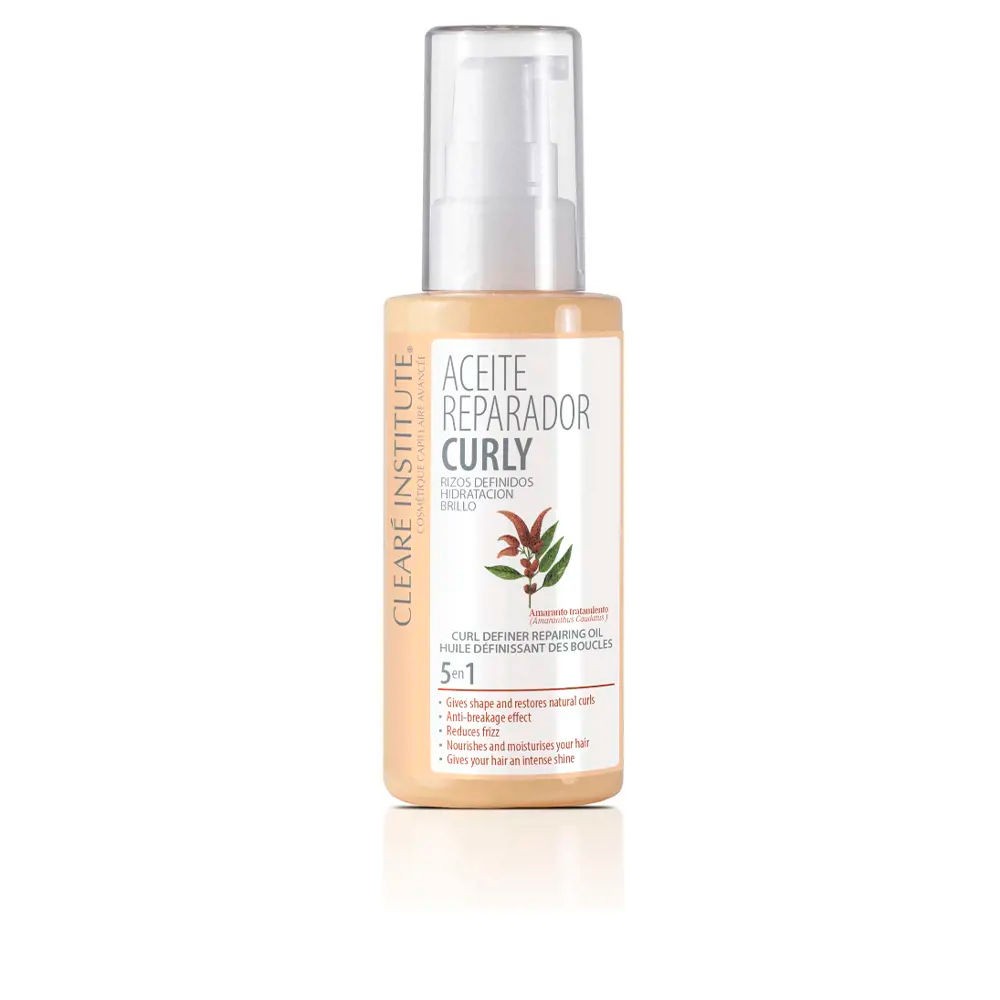 Clear Institute ACEITE REPARADOR CURLY rizos definidos hidratacin brillo 50 ml Unisex