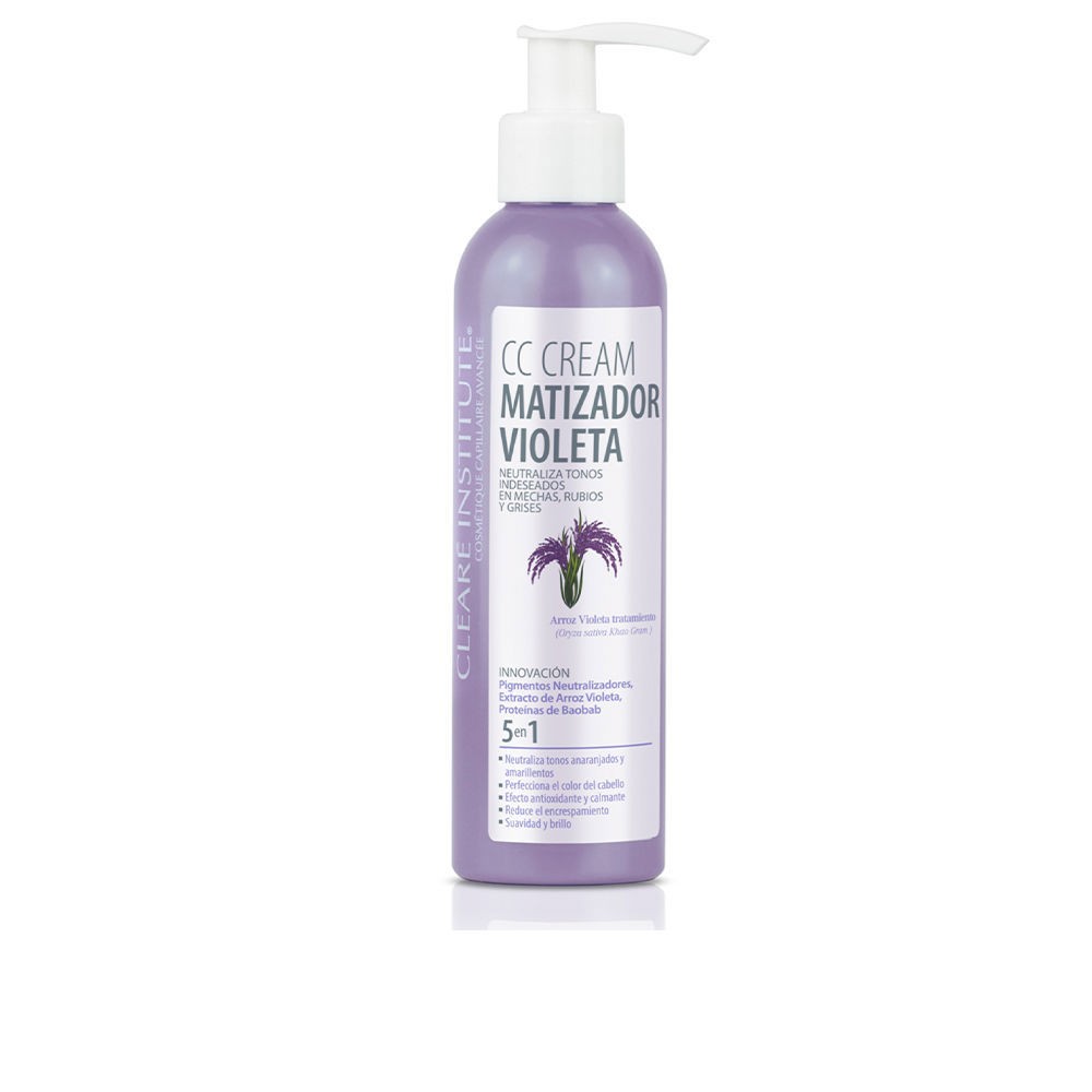 Clear Institute MATIZADOR violeta CC cream 200 ml Donna
