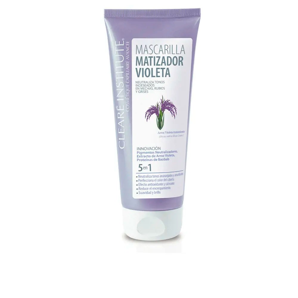 Clear Institute MATIZADOR violeta mascarilla 200 ml Donna