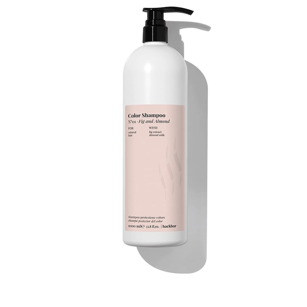 Farmavita BACK BAR color shampoo n01figalmond 1000 ml Unisex