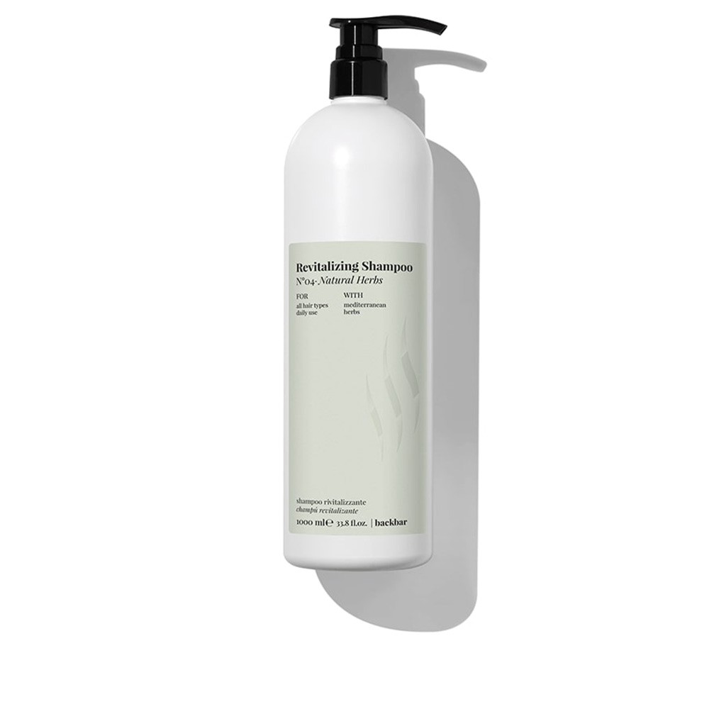Farmavita BACK BAR revitalizing shampoo n04natural herbs 1000 ml Unisex