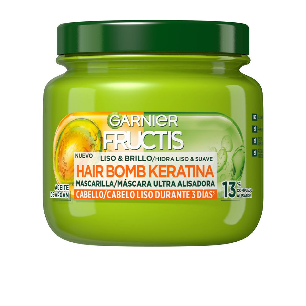 Garnier FRUCTIS HIDRA LISO 72H mascarilla 300 ml Unisex
