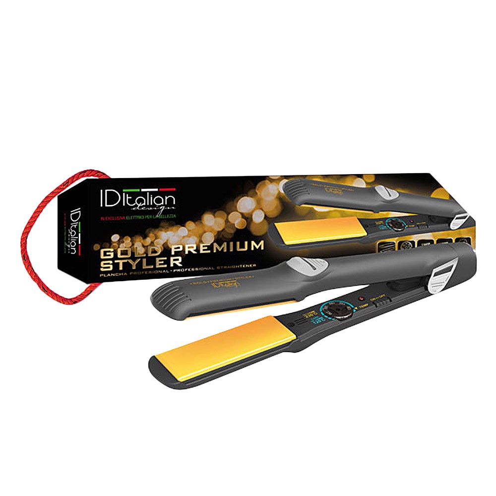Id Italian GOLD PREMIUN STYLER plancha pelo Donna