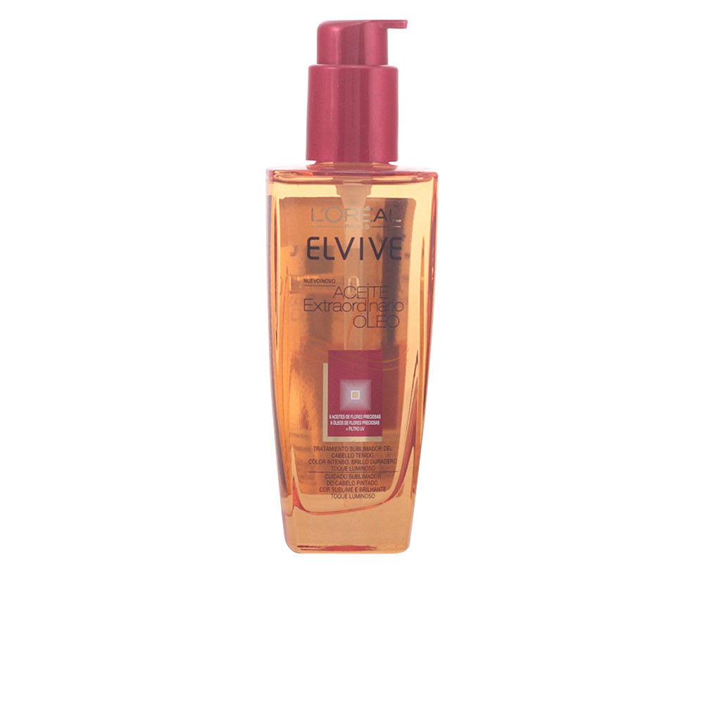 LOral Paris ELVIVE ACEITE EXTRAORDINARIO cabello teido 100 ml Unisex