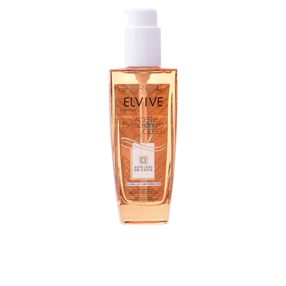 LOral Paris ELVIVE ACEITE EXTRAORDINARIO COCO cabello normal a seco 100 ml Unisex