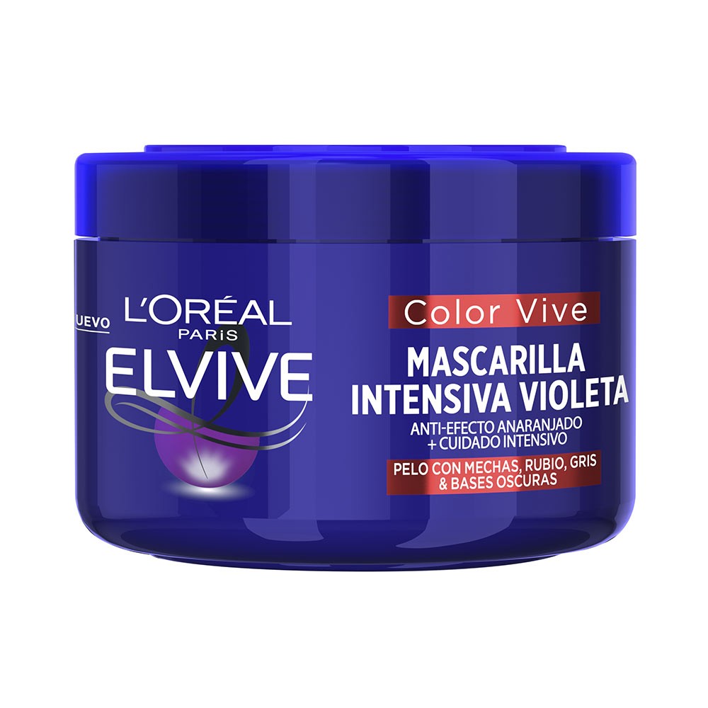 LOral Paris ELVIVE COLORVIVE VIOLETA mascarilla intensiva 250 ml Unisex