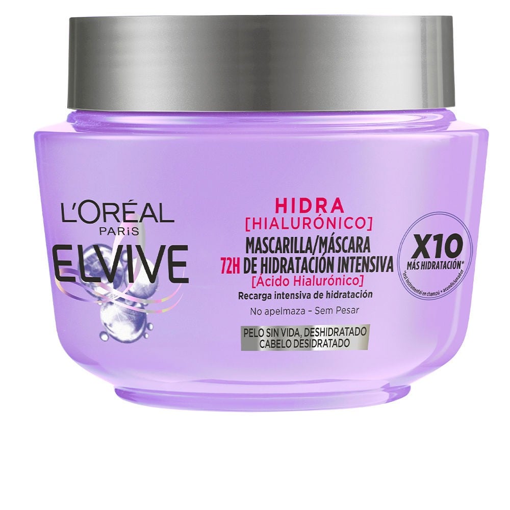 LOral Paris ELVIVE HIDRA HIALURNICO mascarilla 72h hidratacin 300 ml Donna
