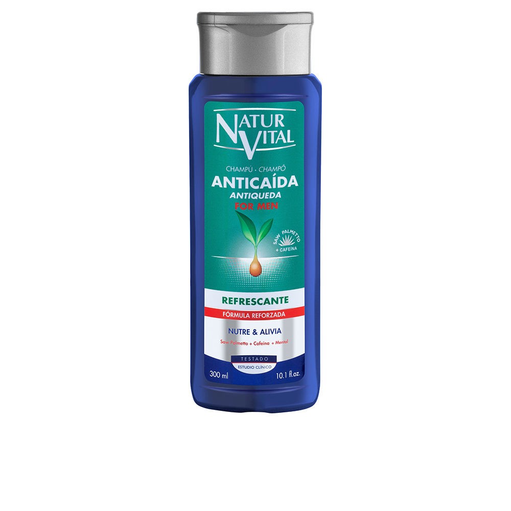 Natur Vital CHAMPU ANTICAIDA refrescante 300 ml Unisex