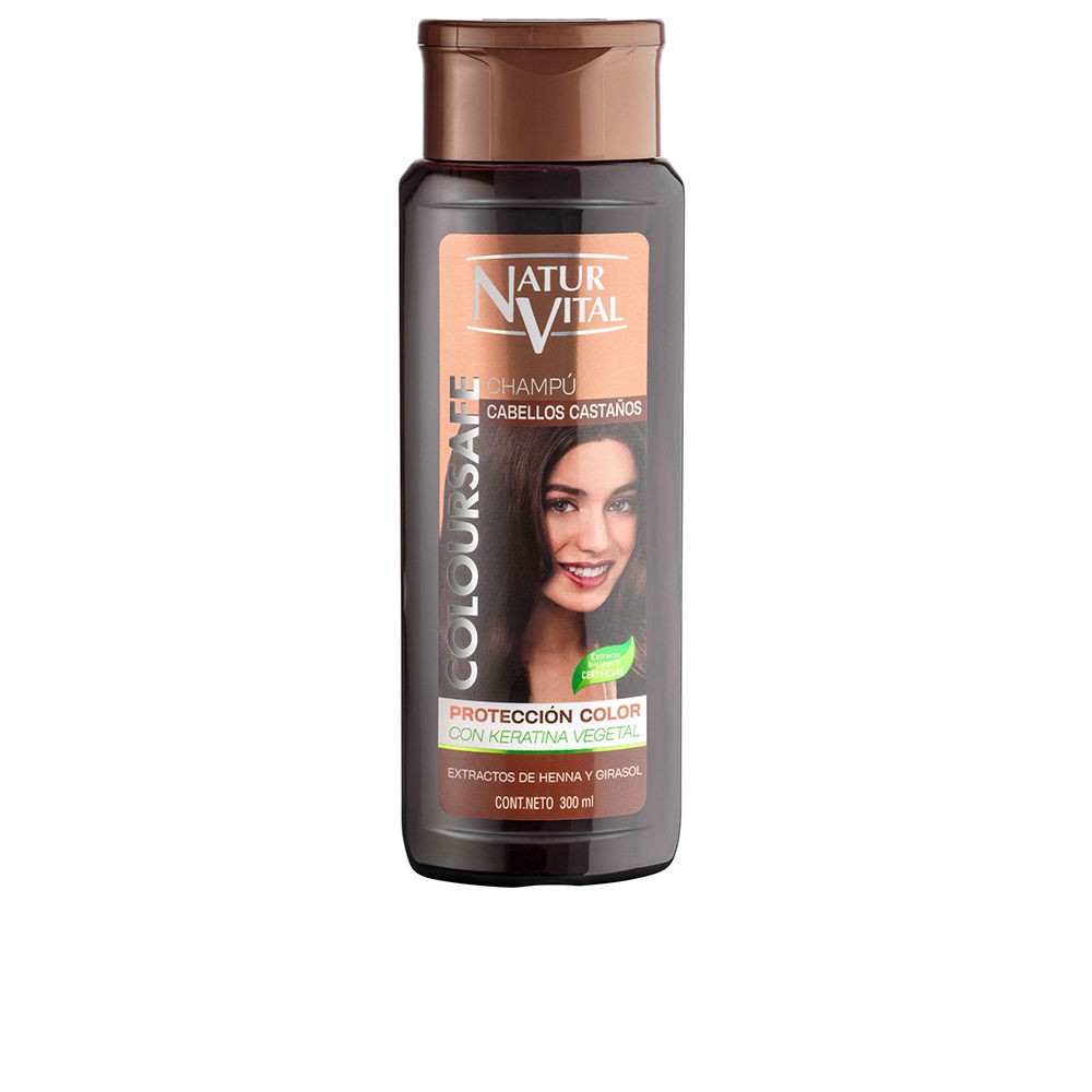 Natur Vital CHAMPU COLOR castao 300 ml Unisex
