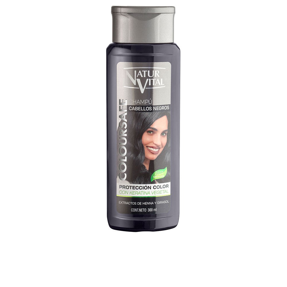 Natur Vital CHAMPU COLOR negro 300 ml Unisex