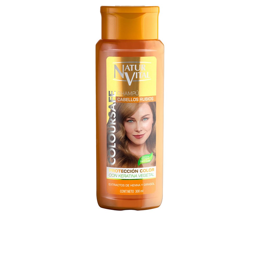 Natur Vital CHAMPU COLOR rubio 300 ml Unisex